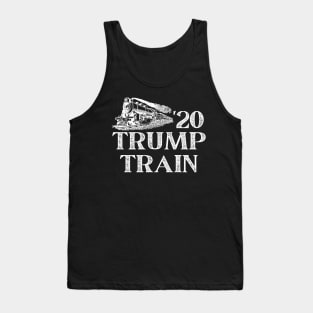 All Aboard the Trump Train Mask Sweatshirt Tank Top